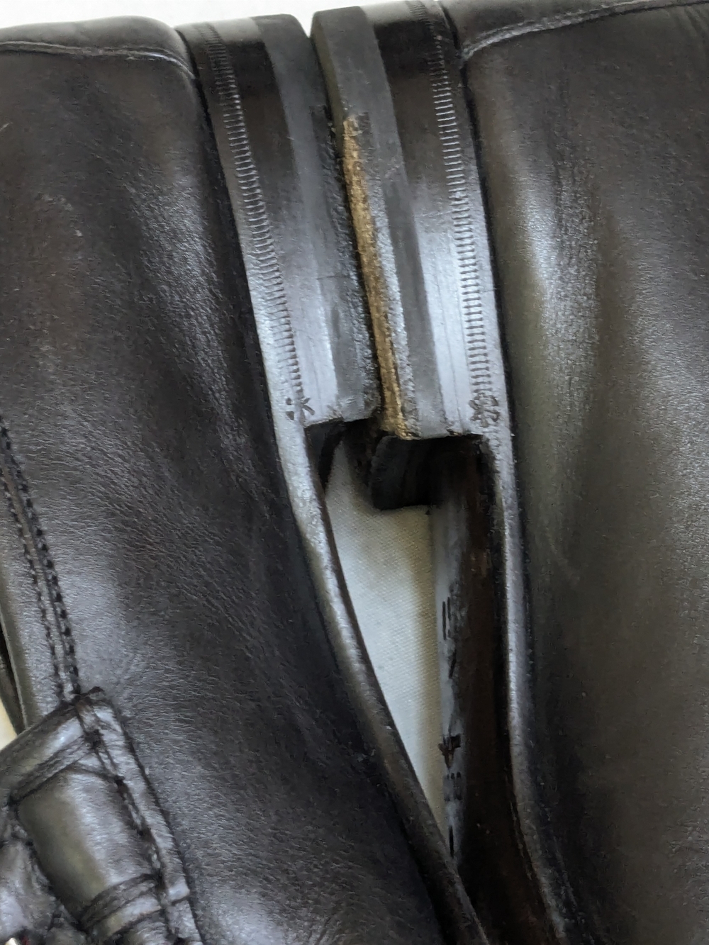 Gucci Black Leather Horsebit Loafers with Red-Green Web Men US 6.5 - Picture 10 of 16